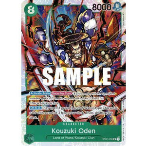 OP02-030SR Kouzuki Oden (Foil) Single Card