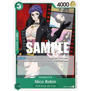 OP02-037UC Nico Robin Single Card