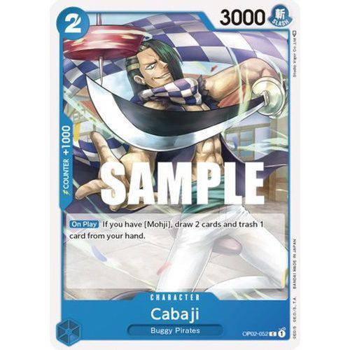 OP02-052C Cabaji Single Card