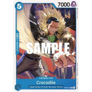 OP02-053C Crocodile Single Card