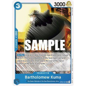 OP02-057UC Bartholomew Kuma Single Card