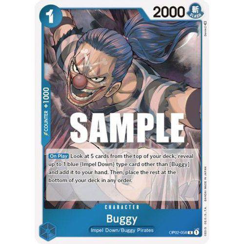 OP02-058R Buggy (Foil) Single Card