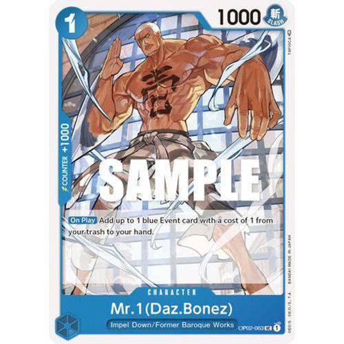 OP02-063UC Mr.1 (Daz.Bonez) Single Card