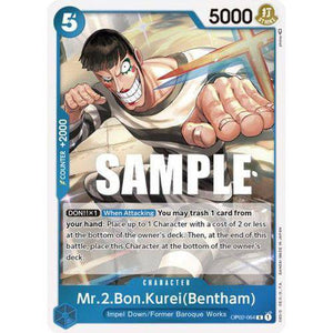 OP02-064R Mr.2.Bon.Kurei (Bentham) (Foil) Single Card