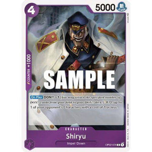 OP02-076R Shiryu (Foil) Single Card