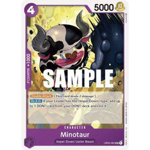 OP02-087UC Minotaur Single Card