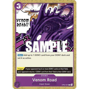 OP02-091C Venom Road Single Card