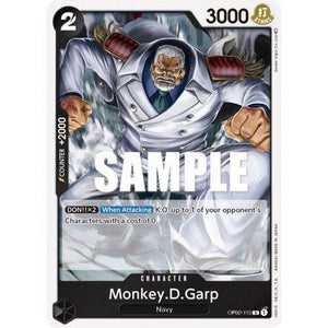 OP02-115R Monkey.D.Garp (Foil) Single Card