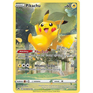 Pikachu (GG30/GG70)  - Crown Zenith - Pokemon Single Card