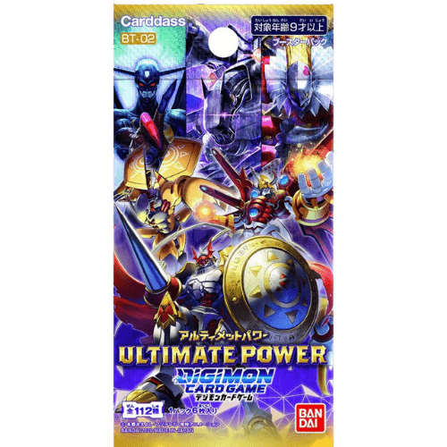 Digimon Card Game - Ultimate Power - Booster Box - BT02 - Japanese Booster Box