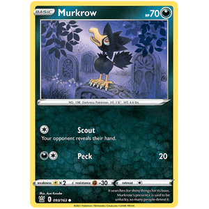 Murkrow 093/163 - Battle Styles - Pokemon Single Card