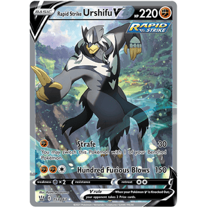 Rapid Strike Urshifu V 153/163 - Battle Styles - Pokemon Single Card