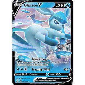 Glaceon V (038/159)  - Crown Zenith - Pokemon Single Card