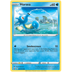 Horsea 031/163 - Battle Styles - Pokemon Single Card