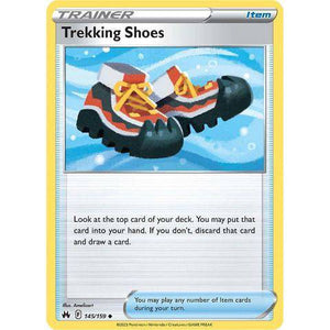 Trekking Shoes (145/159)  - Crown Zenith - Pokemon Single Card