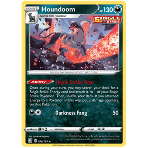 Houndoom 096/163 - Battle Styles - Pokemon Single Card