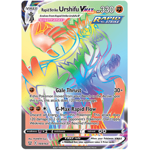 Rapid Strike Urshifu VMAX 169/163 - Battle Styles - Pokemon Single Card