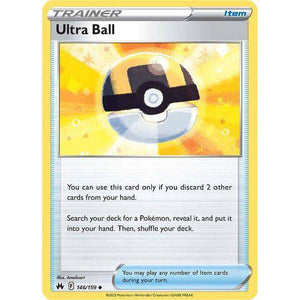 Ultra Ball (146/159)  - Crown Zenith - Pokemon Single Card