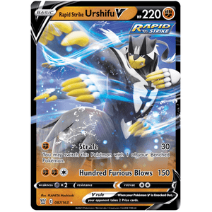 Rapid Strike Urshifu V 087/163 - Battle Styles - Pokemon Single Card