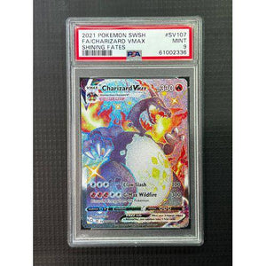 PSA9 FA Charizard VMAX - SV107/SV122 - Shining Fates