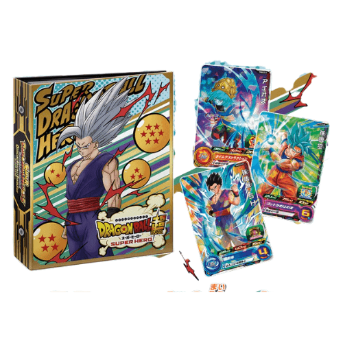 Super Dragon Ball Heroes - Official 4 Pocket Binder Set - Super Heros - Japanese Special Set