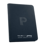 Palms Off Gaming - 9 Pocket Collectors Series Trading Card Binder - Navy Blue Binder