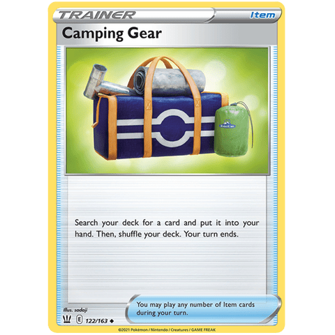 Camping Gear 122/163 - Battle Styles - Pokemon Single Card