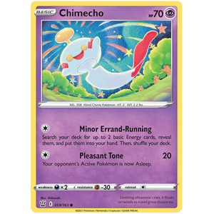 Chimecho 059/163 - Battle Styles - Pokemon Single Card