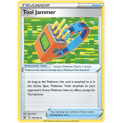 Tool Jammer 136/163 - Battle Styles - Pokemon Single Card