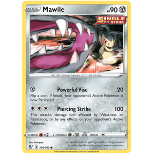 Mawile 100/163 - Battle Styles - Pokemon Single Card