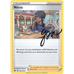 Nessa (136/159)  - Crown Zenith - Pokemon Single Card