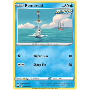 Remoraid 036/163 - Battle Styles - Pokemon Single Card