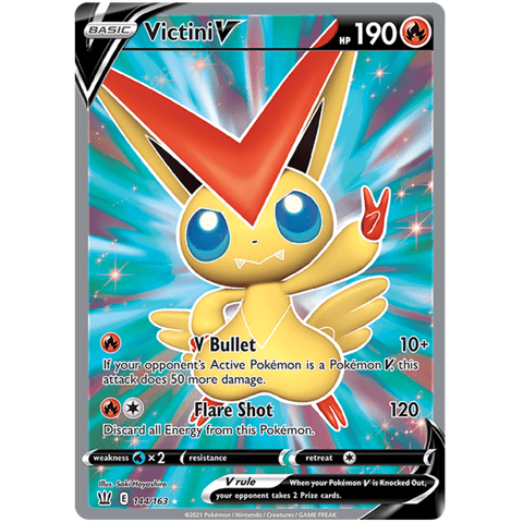 Victini V 144/163 - Battle Styles - Pokemon Single Card