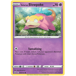 Galarian Slowpoke 054/163 - Battle Styles - Pokemon Single Card