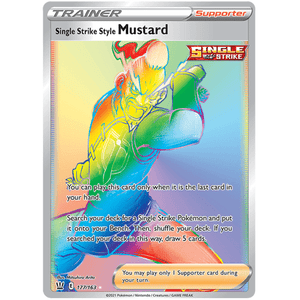 Single Strike Style Mustard 177/163 - Battle Styles - Pokemon Single Card