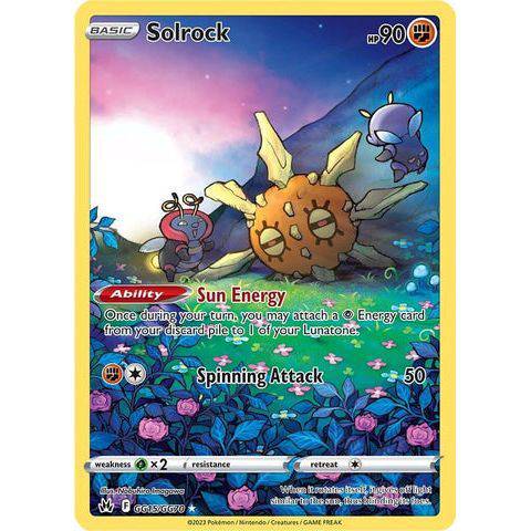 Solrock (GG15/GG70)  - Crown Zenith - Pokemon Single Card