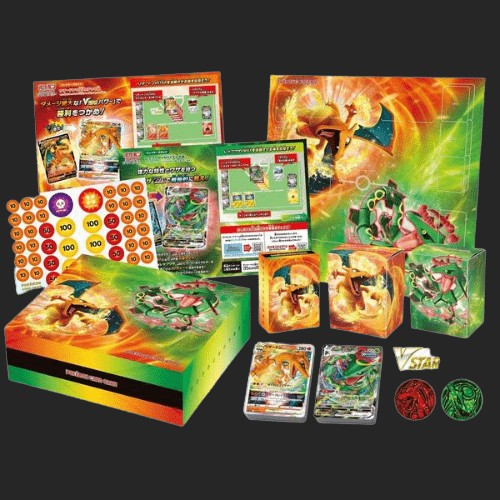 Pokémon Trading Card Game - Sword & Shield - Special Deck Set -  Charizard VSTAR vs Rayquaza VMAX - Japanese Special Set