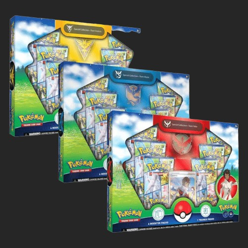 Pokémon Trading Card Game - Pokémon Go - Special Team Collection Boxes - Bundle Special Set