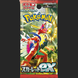 Pokémon Trading Card Game - Scarlet Ex - Booster Pack - Japanese Booster Pack